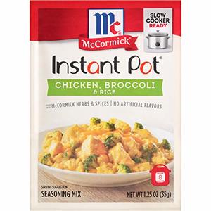 Mccormick Instant Pot Chicken, Broccoli and Rice Seasoning Mix