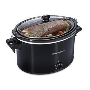 Hamilton Beach Extra Large 10 Quart Slow Cooker With Lid Lock