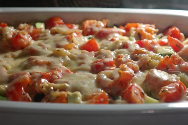 Slow Cooking Recipe - Slow Cooker Cheese and Vegetable Casserole