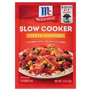 Mccormick Slow Cookers Fiesta Chicken Seasoning Mix