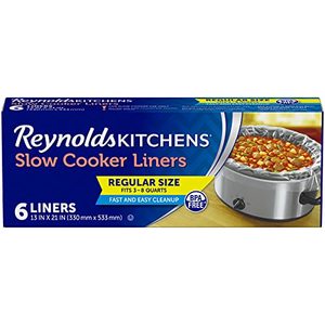 Reynolds Kitchens Slow Cooker Liners For 3-8 Quart Slow Cookers