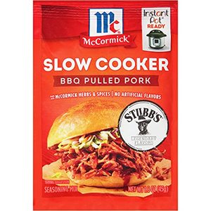 Mccormick Slow Cooker BBQ Pulled Pork Seasoning Mix